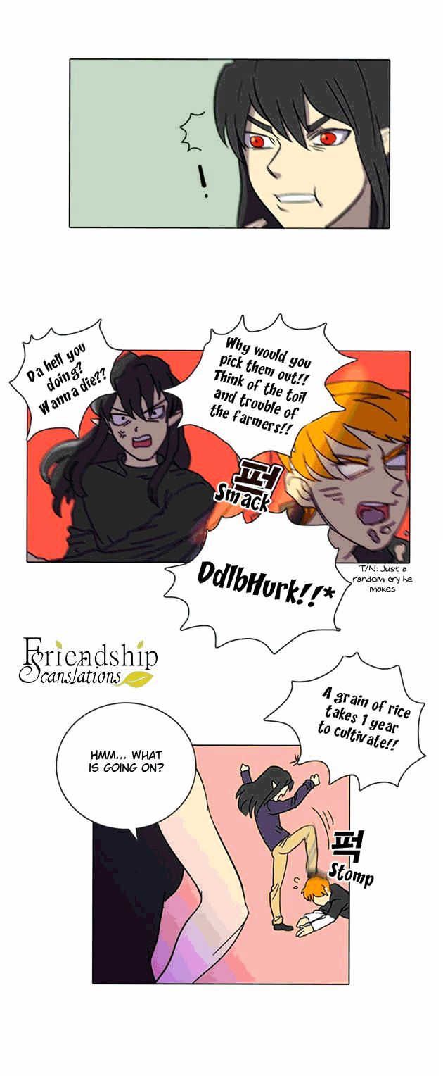 Immature EARTHling Friend Chapter 5 page 17 - Chapter 5 : Don't hate on beans! Bloodthirsty Dark Empire!