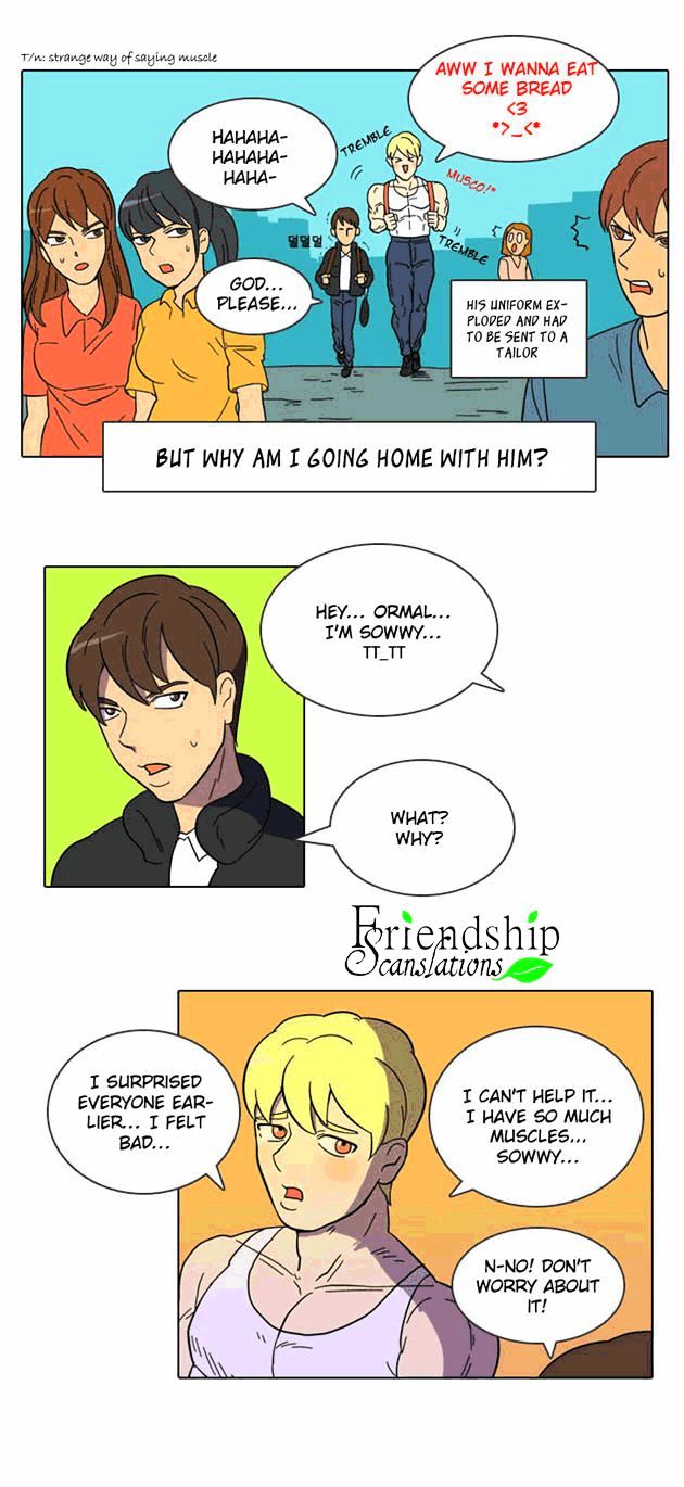 Immature EARTHling Friend Chapter 5 page 3 - Chapter 5 : Don't hate on beans! Bloodthirsty Dark Empire!