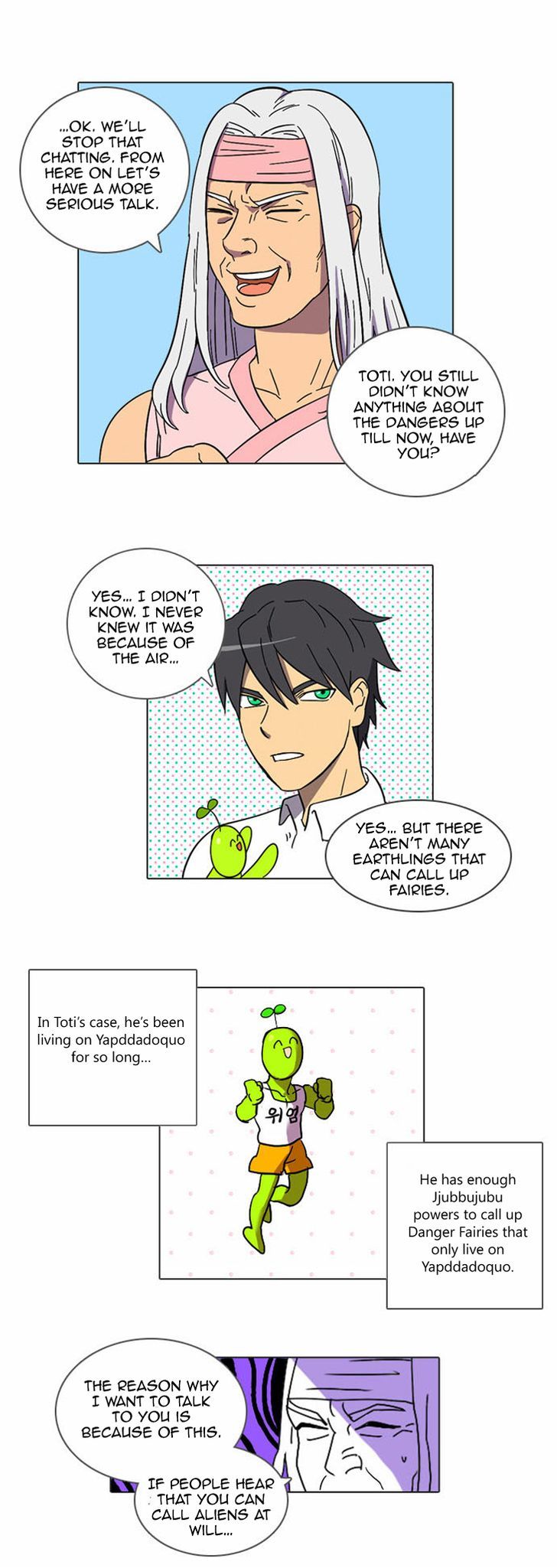 Immature EARTHling Friend Chapter 6 page 12 - Chapter 6 : Drinking a Black Garlic Extract in a Dark Place