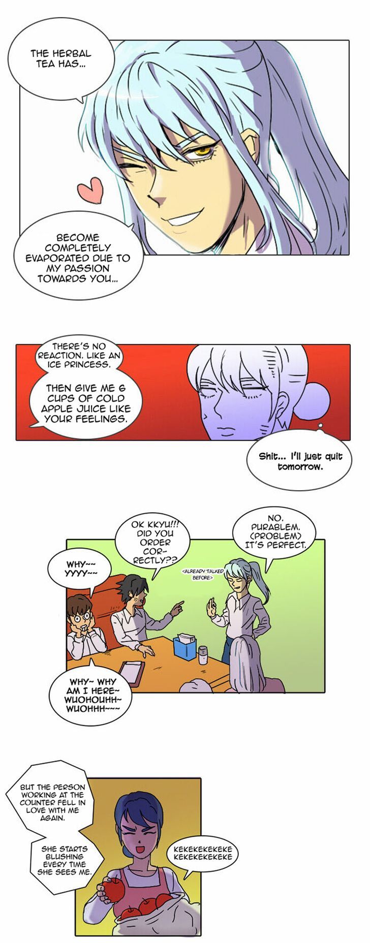 Immature EARTHling Friend Chapter 6 page 4 - Chapter 6 : Drinking a Black Garlic Extract in a Dark Place