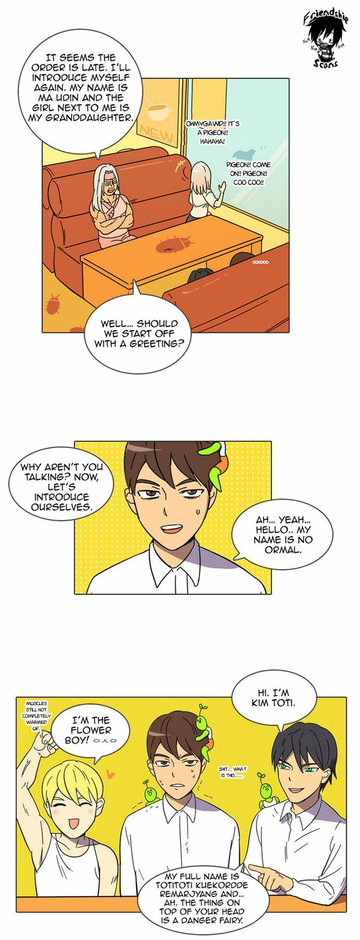 Immature EARTHling Friend Chapter 6 page 6 - Chapter 6 : Drinking a Black Garlic Extract in a Dark Place