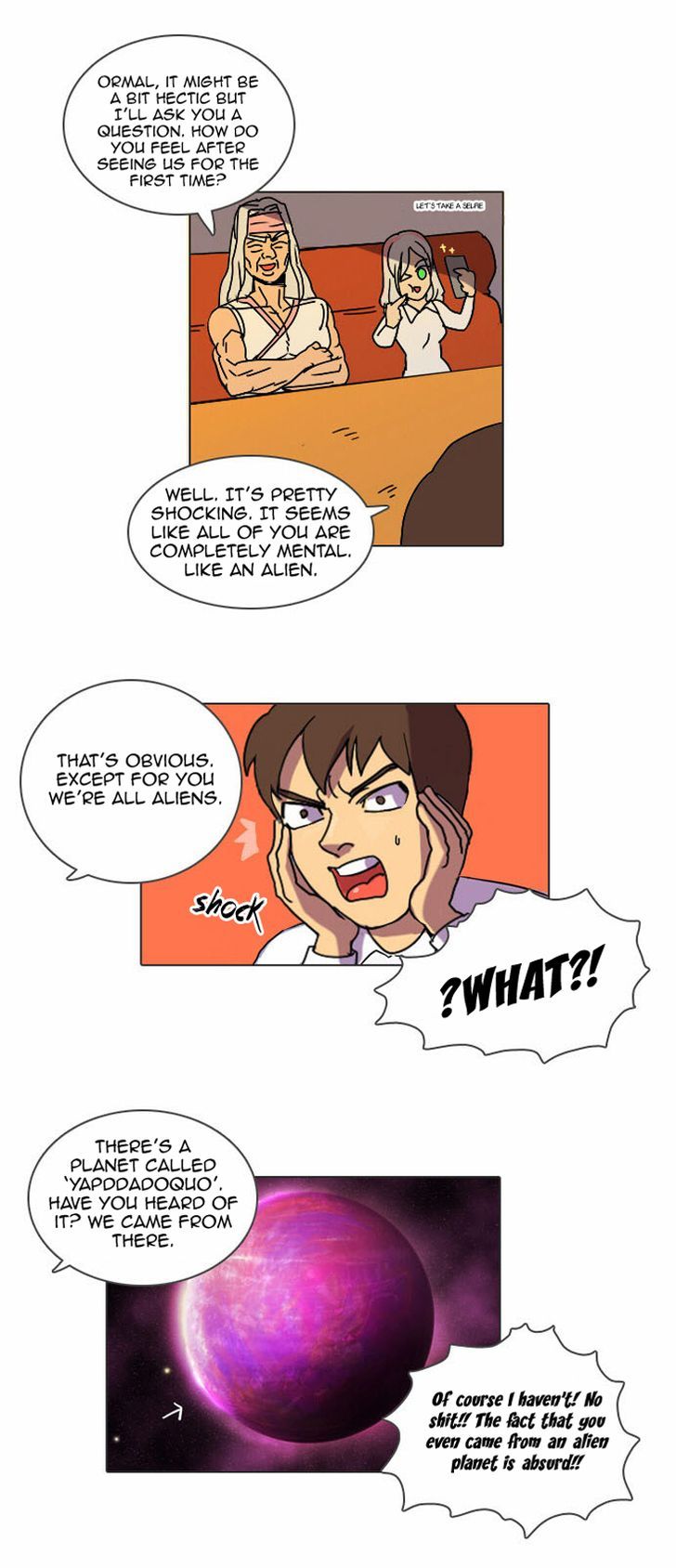 Immature EARTHling Friend Chapter 6 page 7 - Chapter 6 : Drinking a Black Garlic Extract in a Dark Place