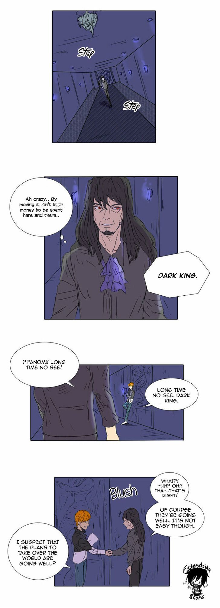 Immature EARTHling Friend Chapter 7 page 11 - Chapter 7 : How do you do that...How do you say that he's a prince...