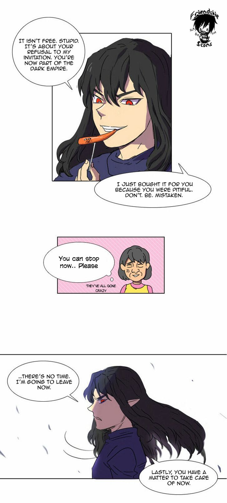 Immature EARTHling Friend Chapter 7 page 19 - Chapter 7 : How do you do that...How do you say that he's a prince...
