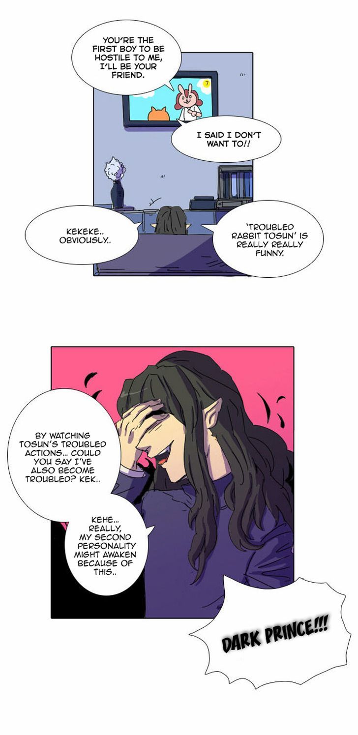 Immature EARTHling Friend Chapter 7 page 3 - Chapter 7 : How do you do that...How do you say that he's a prince...