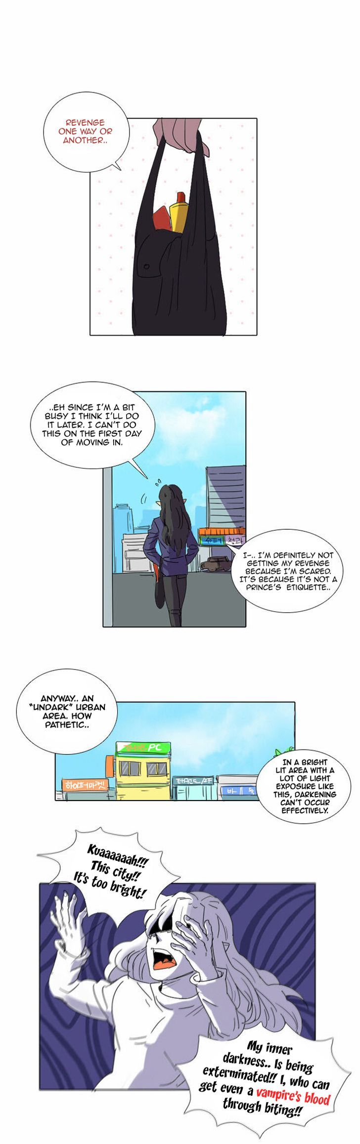 Immature EARTHling Friend Chapter 7 page 6 - Chapter 7 : How do you do that...How do you say that he's a prince...