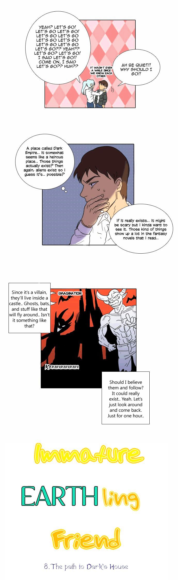 Immature EARTHling Friend Chapter 8 page 3 - Chapter 8 : Piontless Bonus