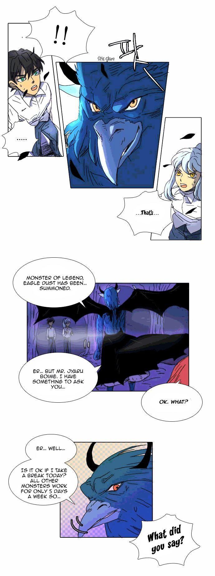 Immature EARTHling Friend Chapter 9 page 8 - Chapter 9 : While on the road to Dark's home