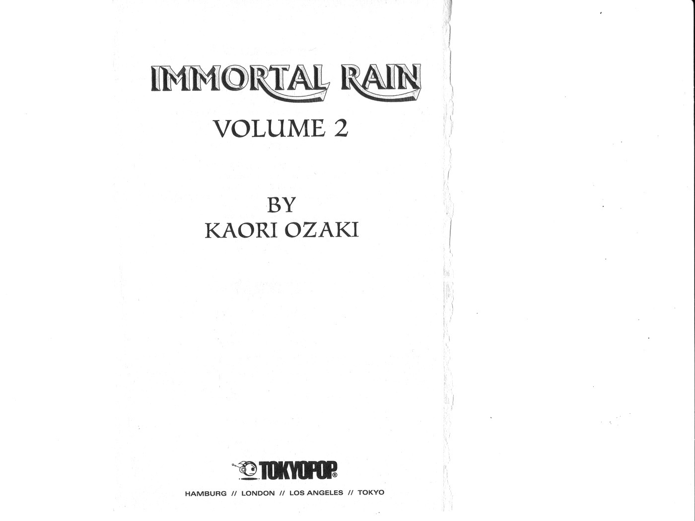 Immortal Rain Chapter 6 page 3 - Chapter 6