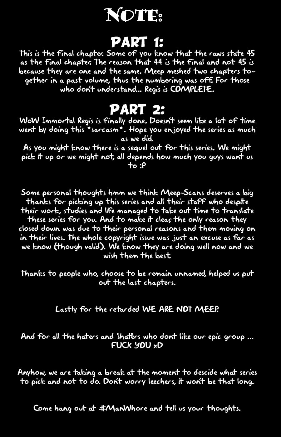 Immortal Regis Chapter 44 page 18 - Chapter 44 [END]