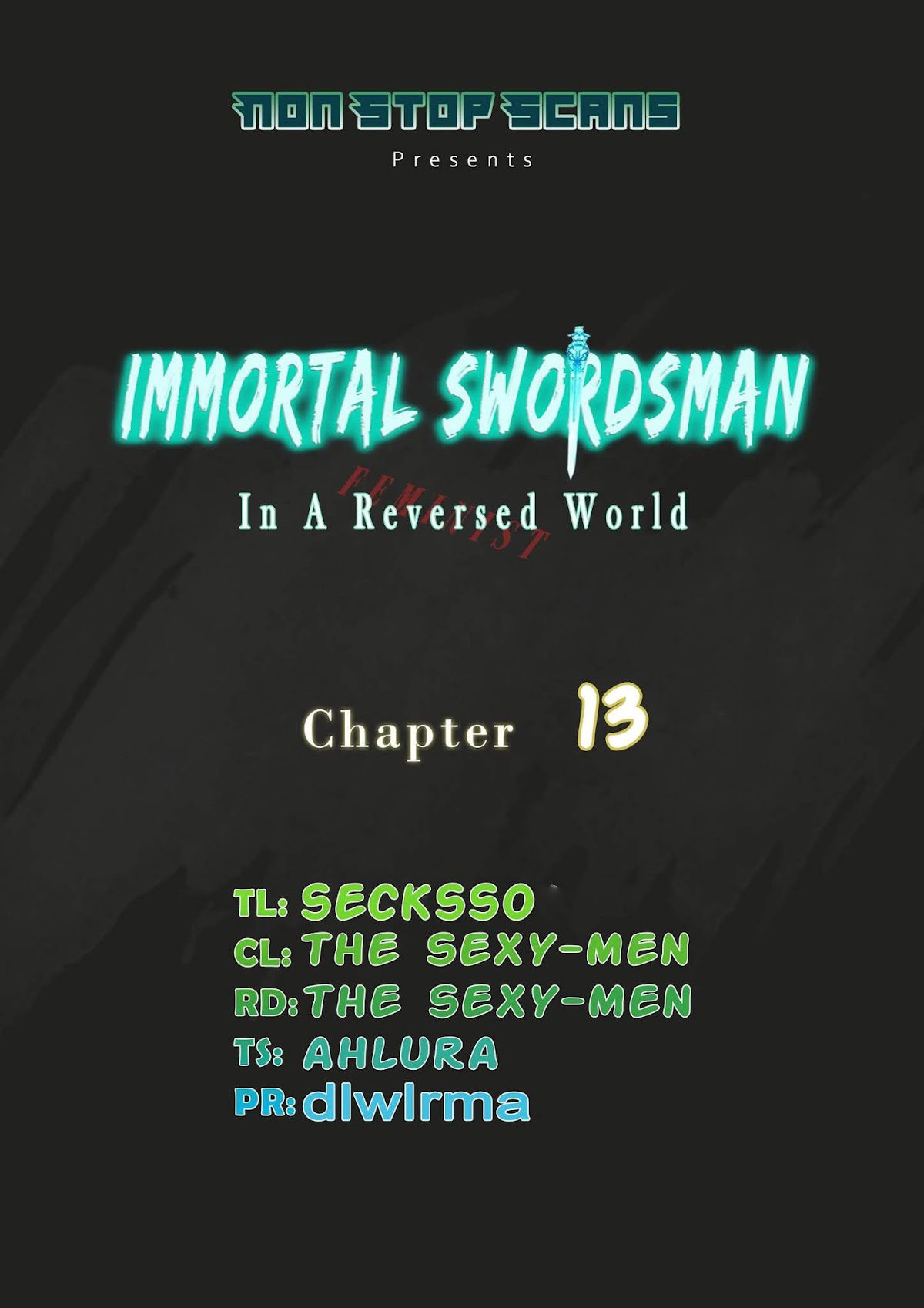 Immortal Swordsman in The Reverse World Chapter 13 page 1 - Chapter 13