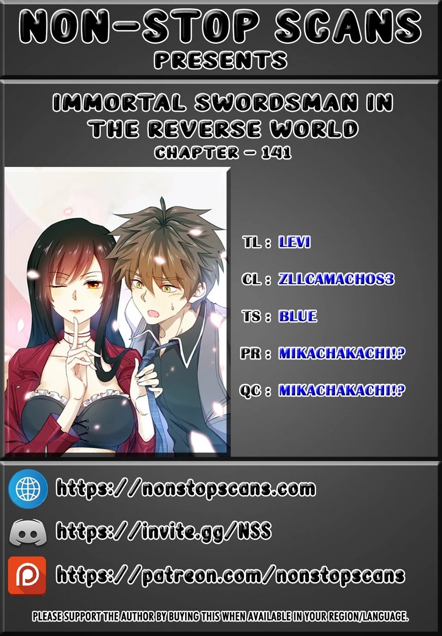 Immortal Swordsman in The Reverse World Chapter 141 page 1 - Chapter 141