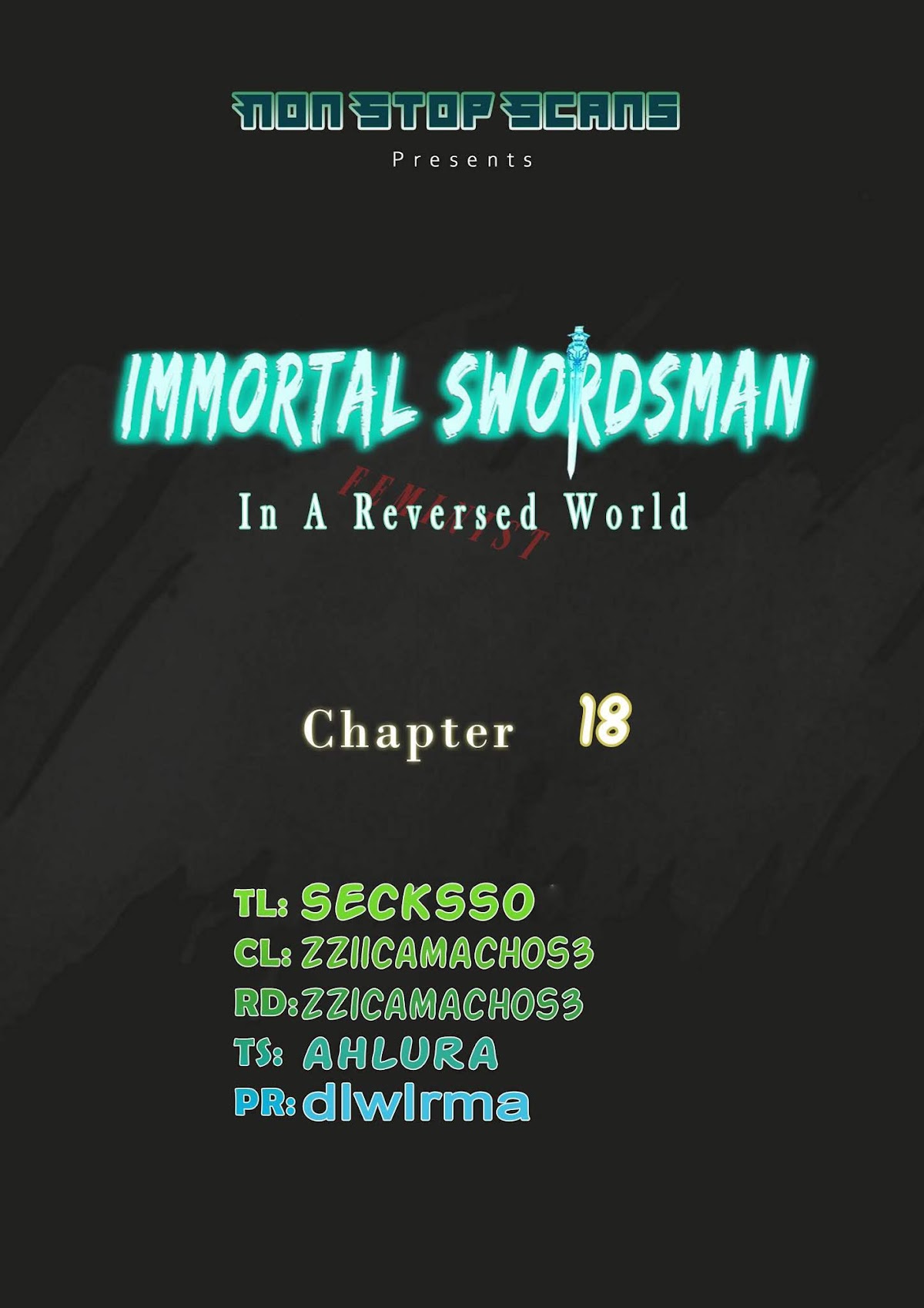 Immortal Swordsman in The Reverse World Chapter 18 page 1 - Chapter 18