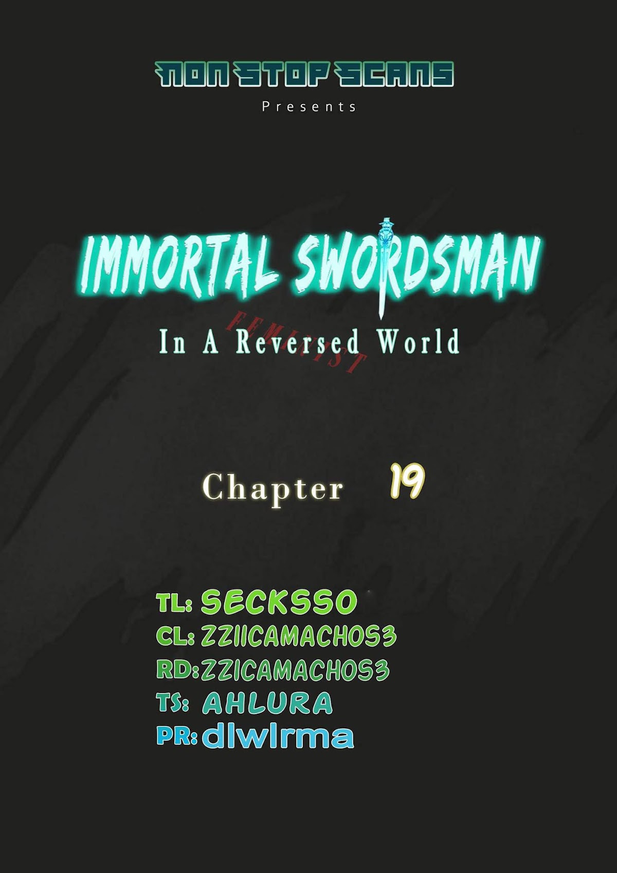 Immortal Swordsman in The Reverse World Chapter 19 page 1 - Chapter 19