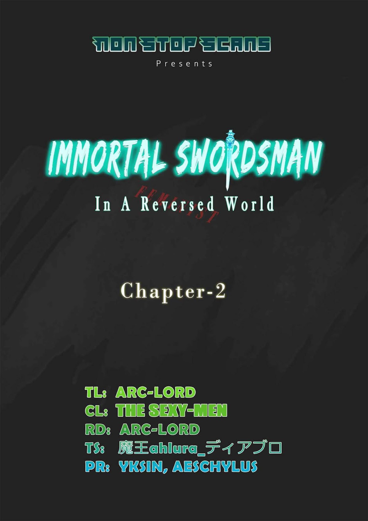 Immortal Swordsman in The Reverse World Chapter 2 page 1 - Chapter 2