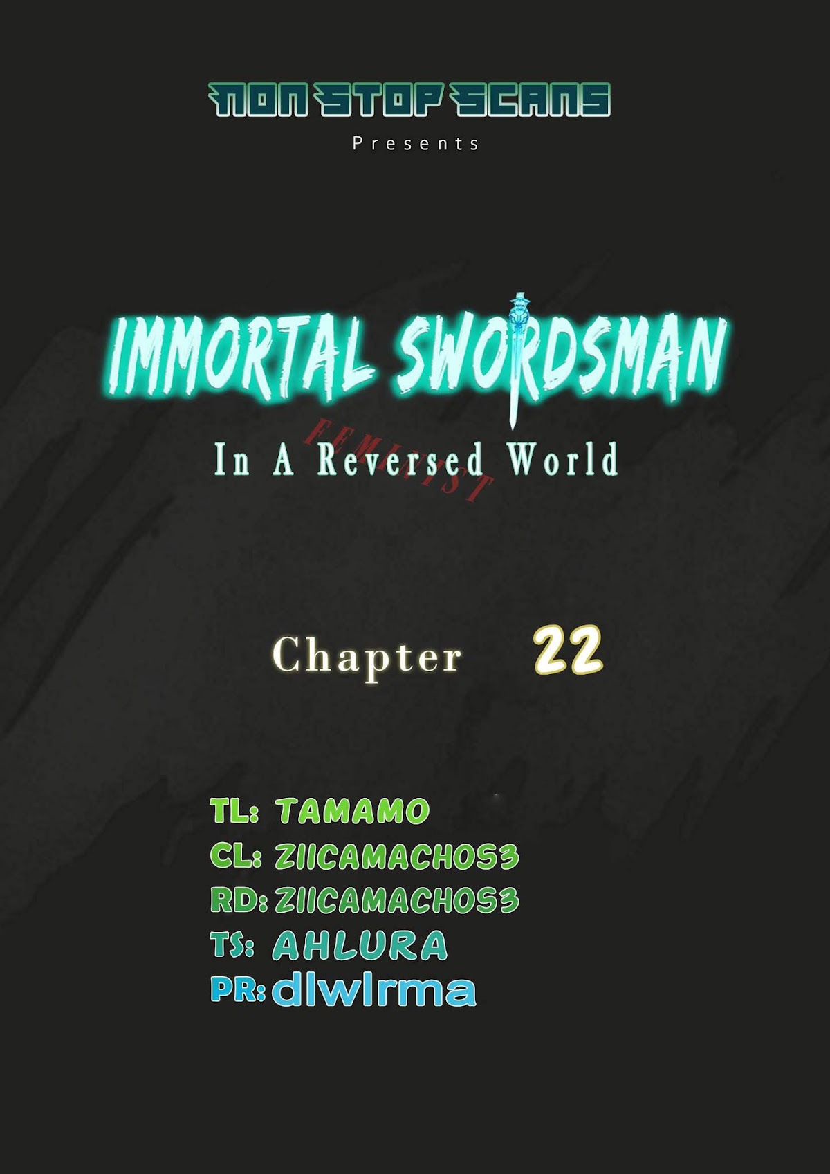 Immortal Swordsman in The Reverse World Chapter 22 page 1 - Chapter 22