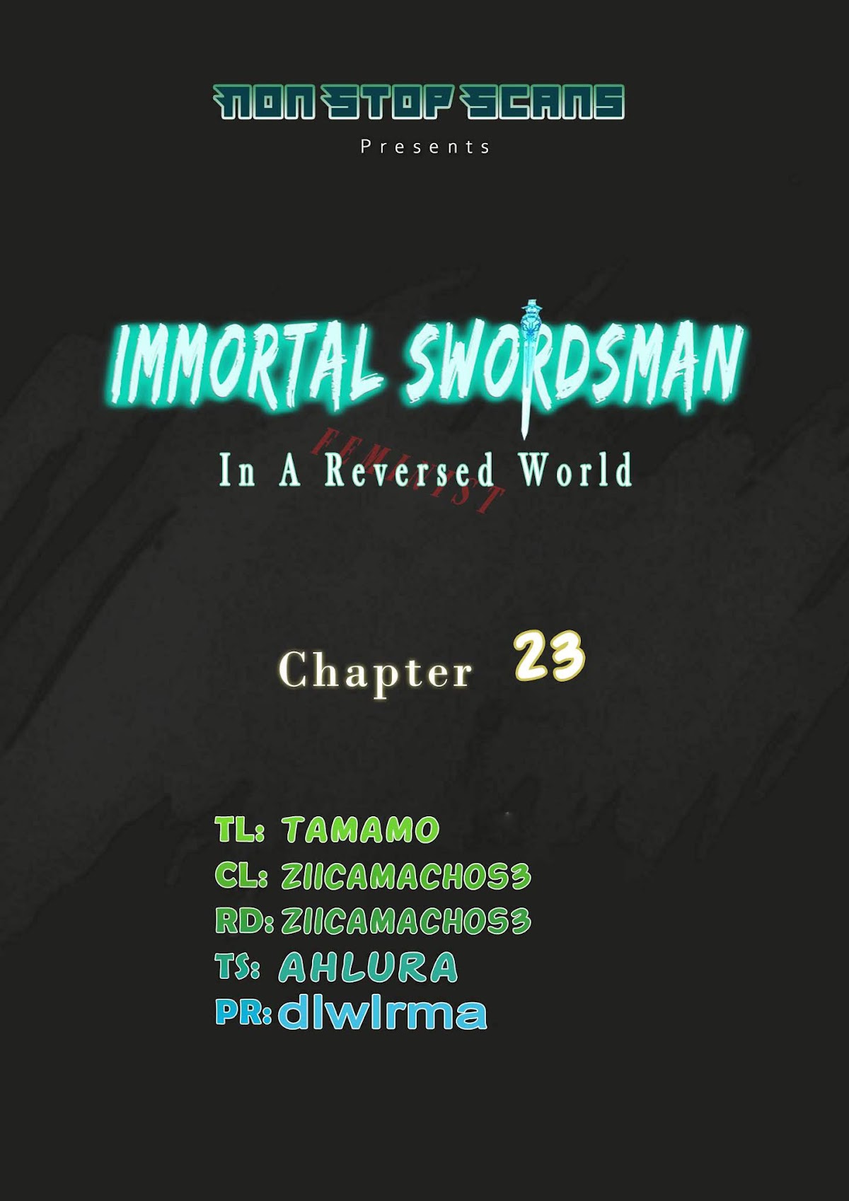 Immortal Swordsman in The Reverse World Chapter 23 page 1 - Chapter 23