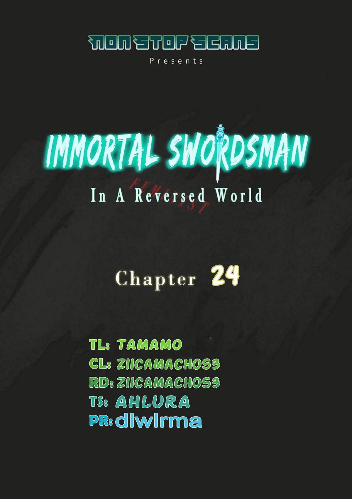 Immortal Swordsman in The Reverse World Chapter 24 page 1 - Chapter 24