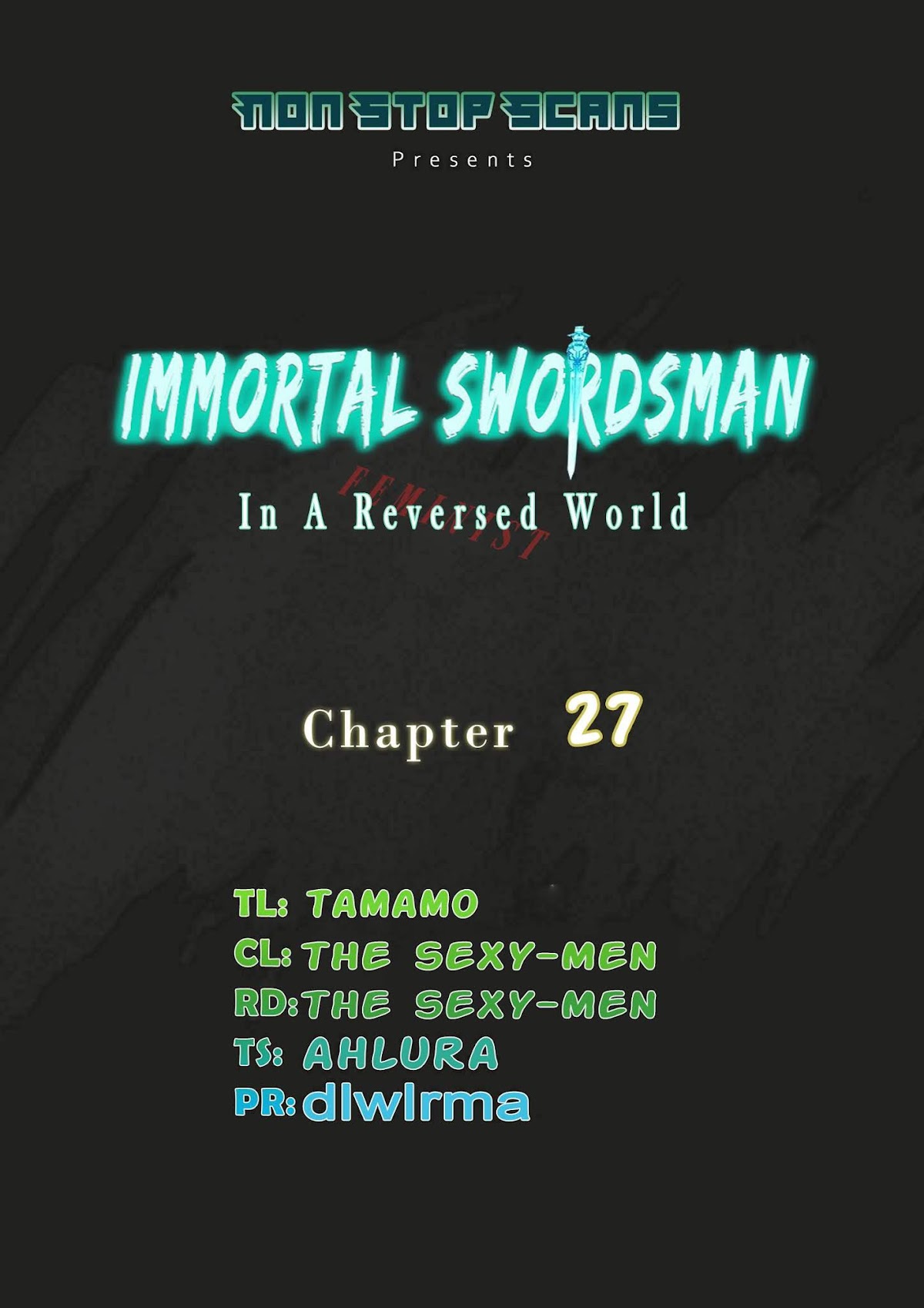 Immortal Swordsman in The Reverse World Chapter 27 page 1 - Chapter 27