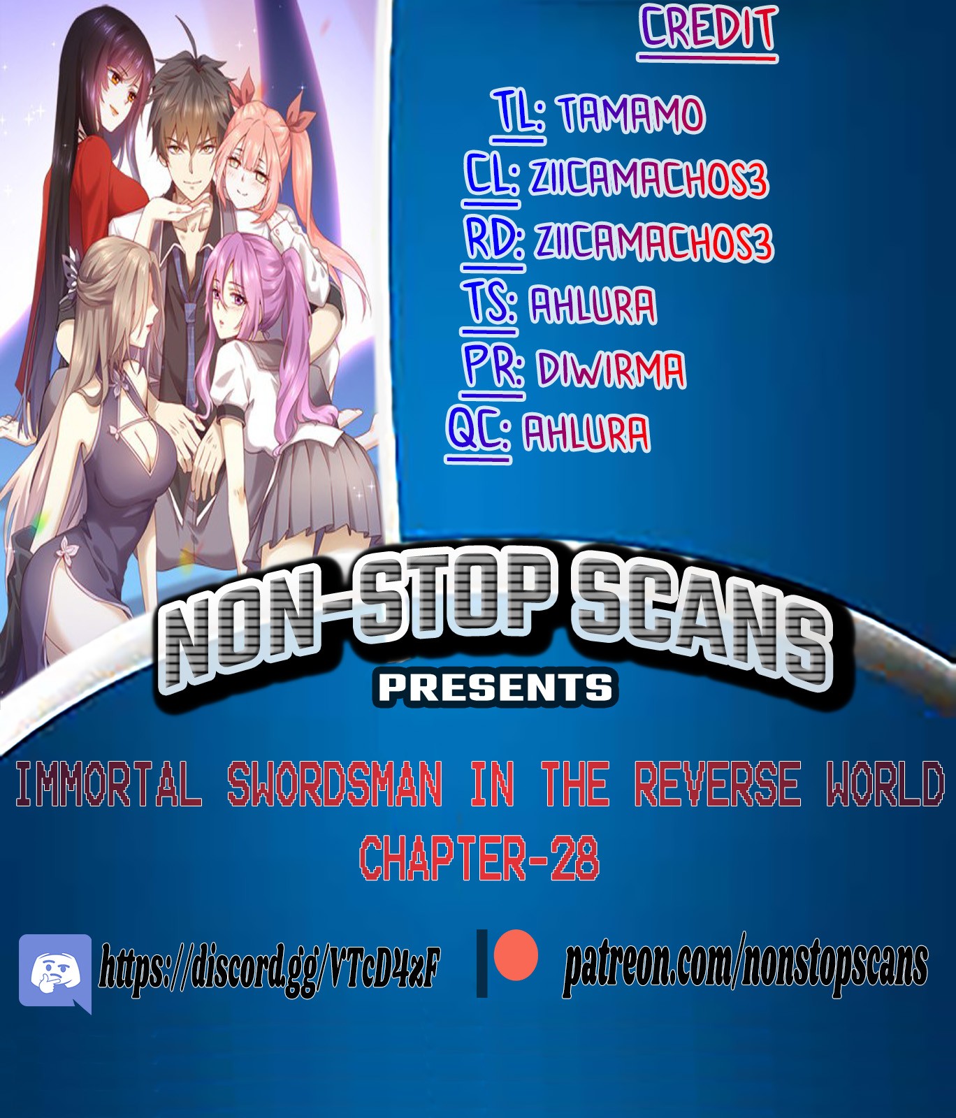 Immortal Swordsman in The Reverse World Chapter 28 page 1 - Chapter 28