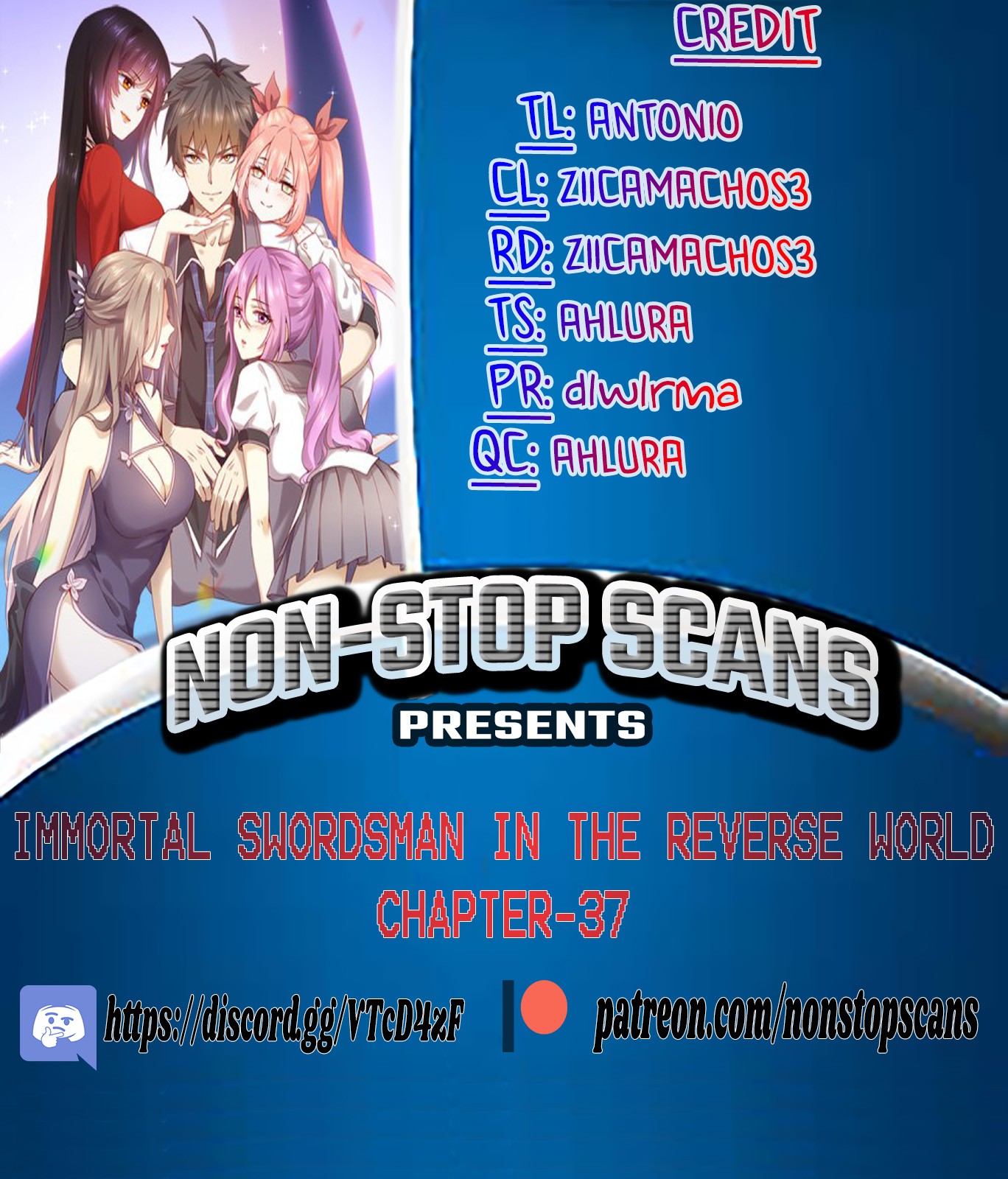 Immortal Swordsman in The Reverse World Chapter 37 page 1 - Chapter 37
