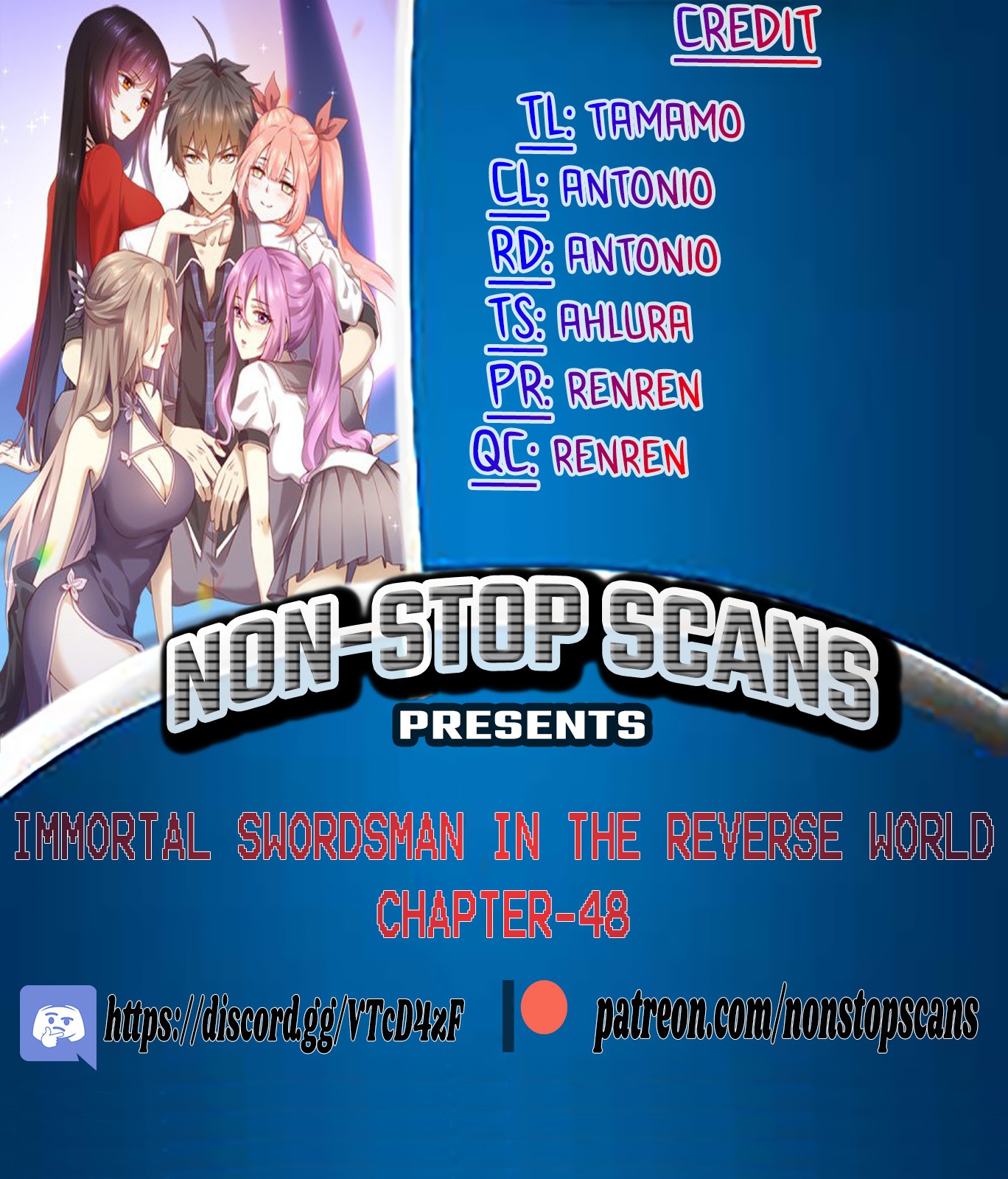 Immortal Swordsman in The Reverse World Chapter 48 page 1 - Chapter 48