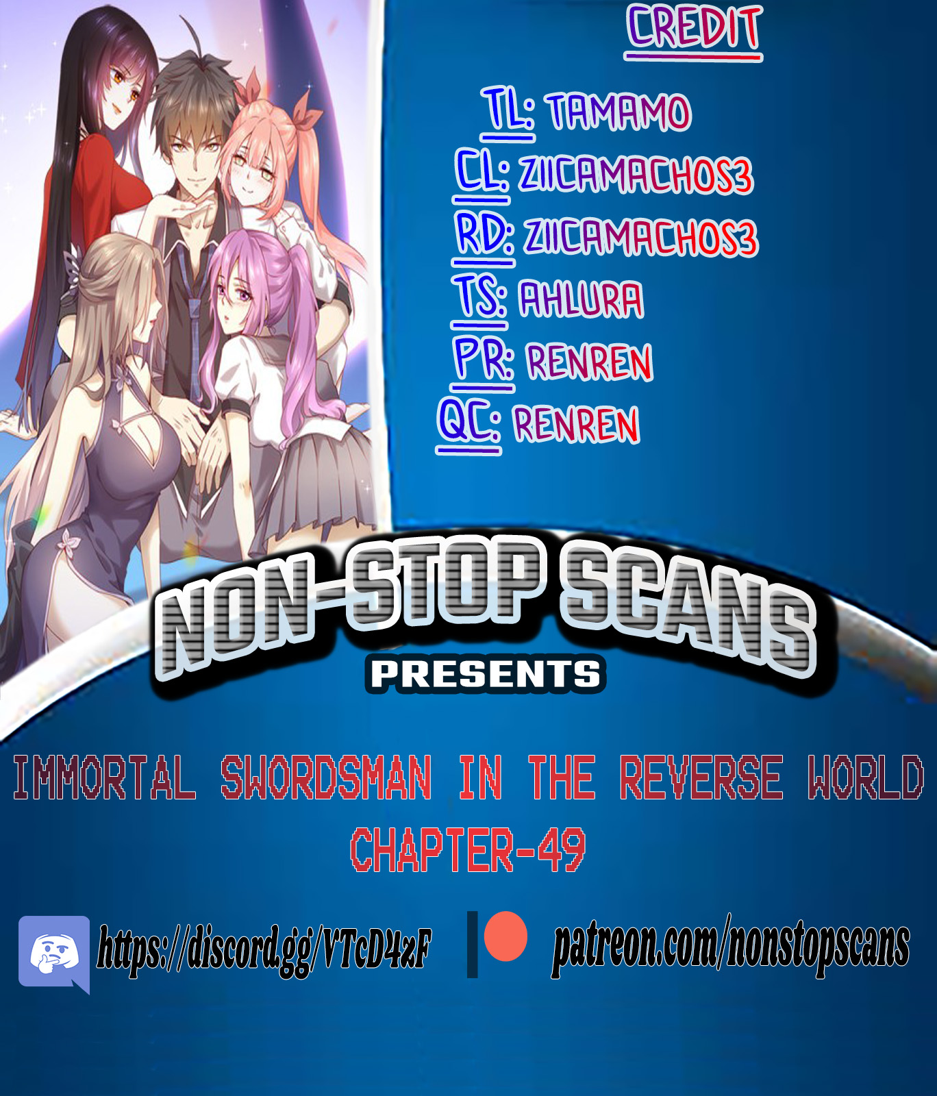 Immortal Swordsman in The Reverse World Chapter 49 page 1 - Chapter 49