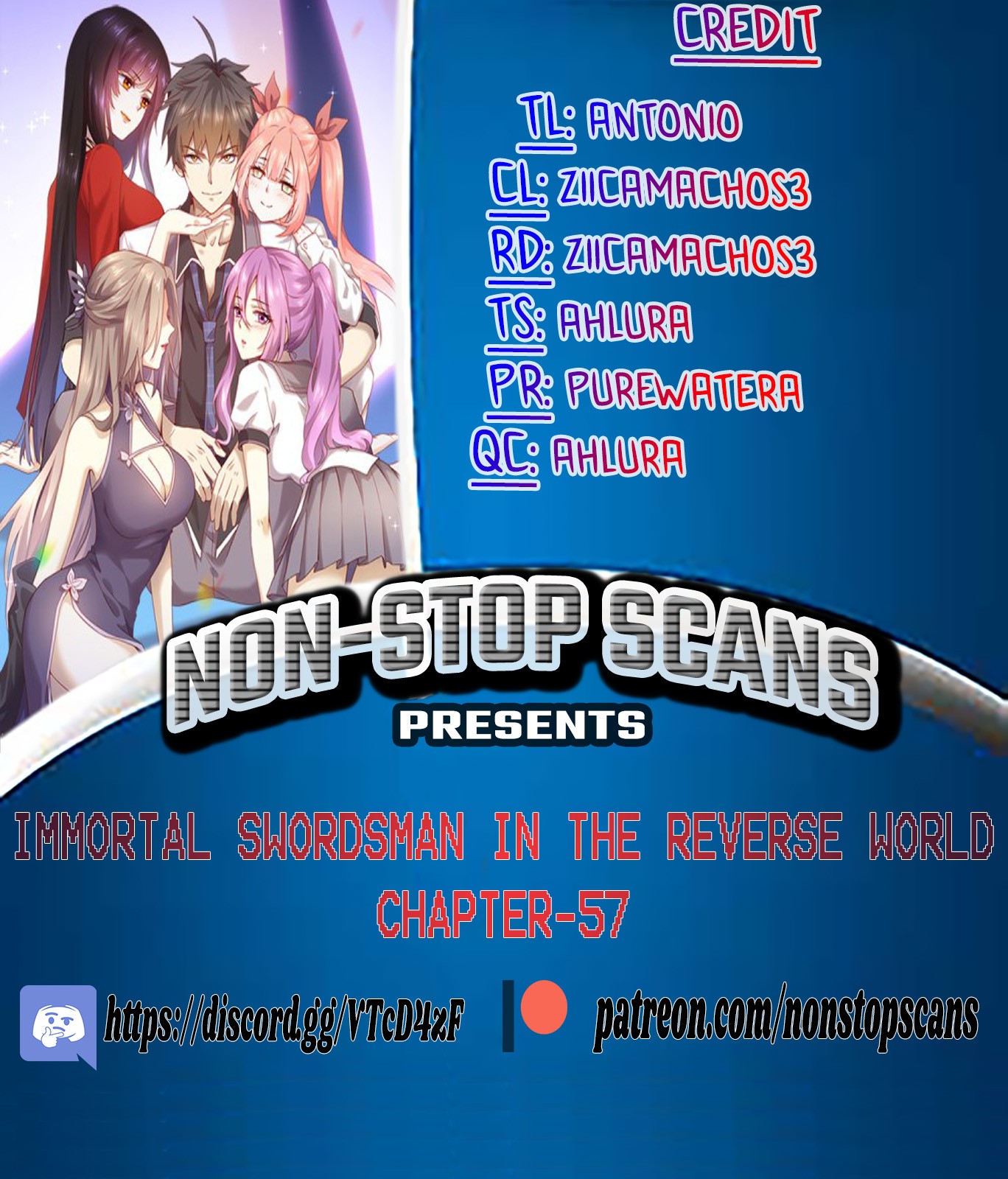 Immortal Swordsman in The Reverse World Chapter 57 page 1 - Chapter 57