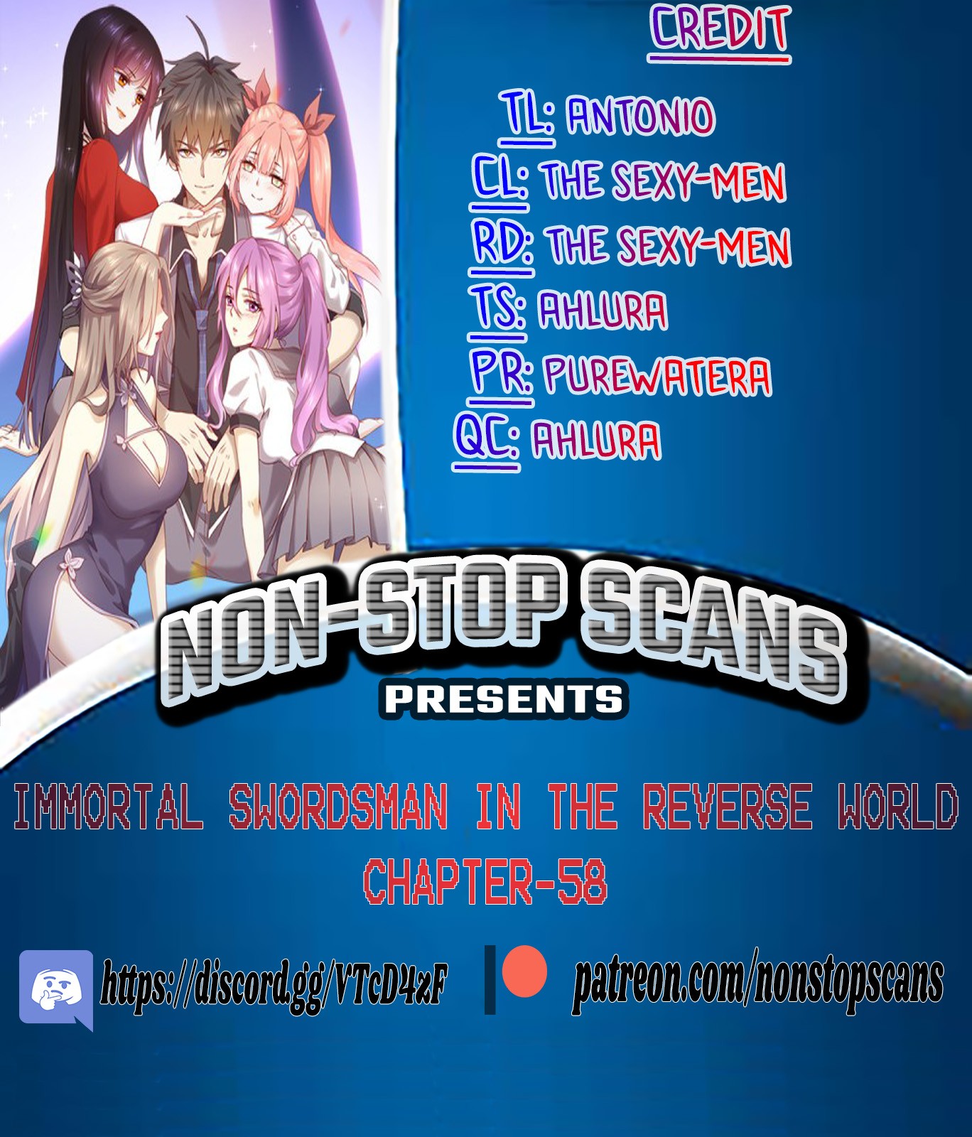 Immortal Swordsman in The Reverse World Chapter 58 page 1 - Chapter 58
