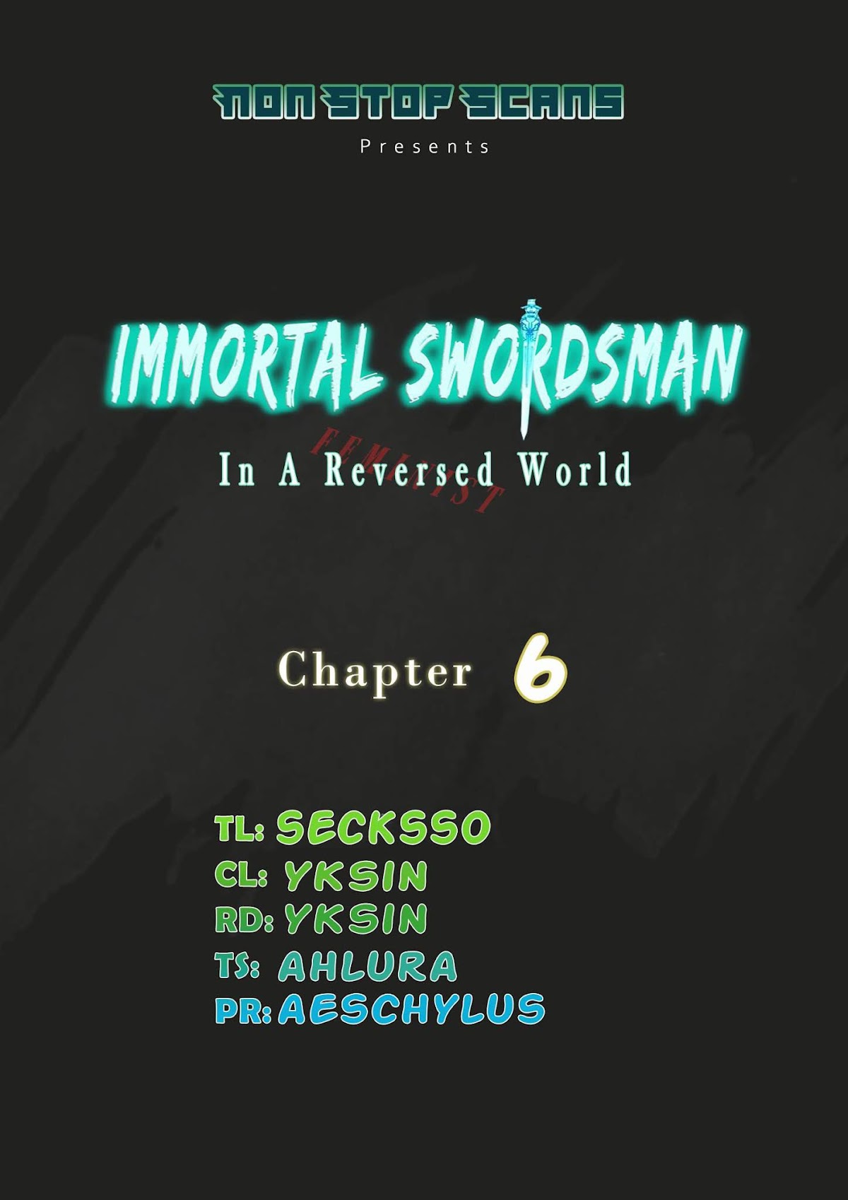 Immortal Swordsman in The Reverse World Chapter 6 page 1 - Chapter 6