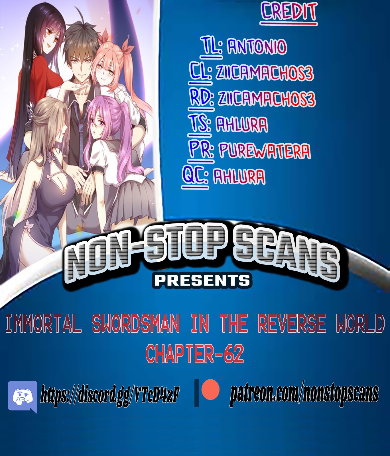 Immortal Swordsman in The Reverse World Chapter 62 page 1 - Chapter 62