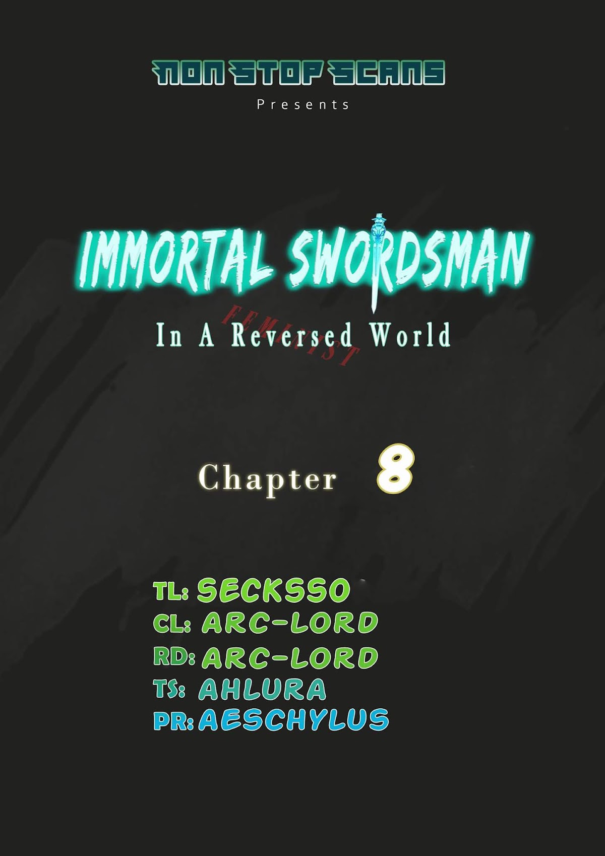 Immortal Swordsman in The Reverse World Chapter 8 page 1 - Chapter 8