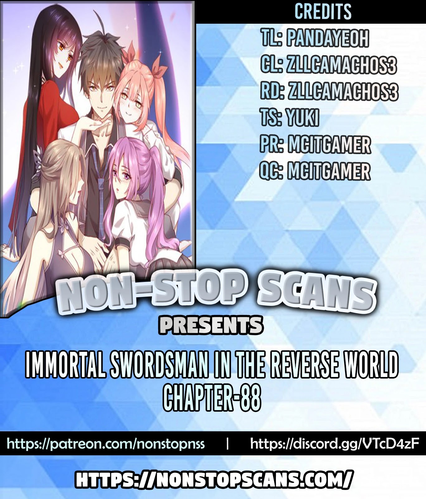 Immortal Swordsman in The Reverse World Chapter 88 page 1 - Chapter 88