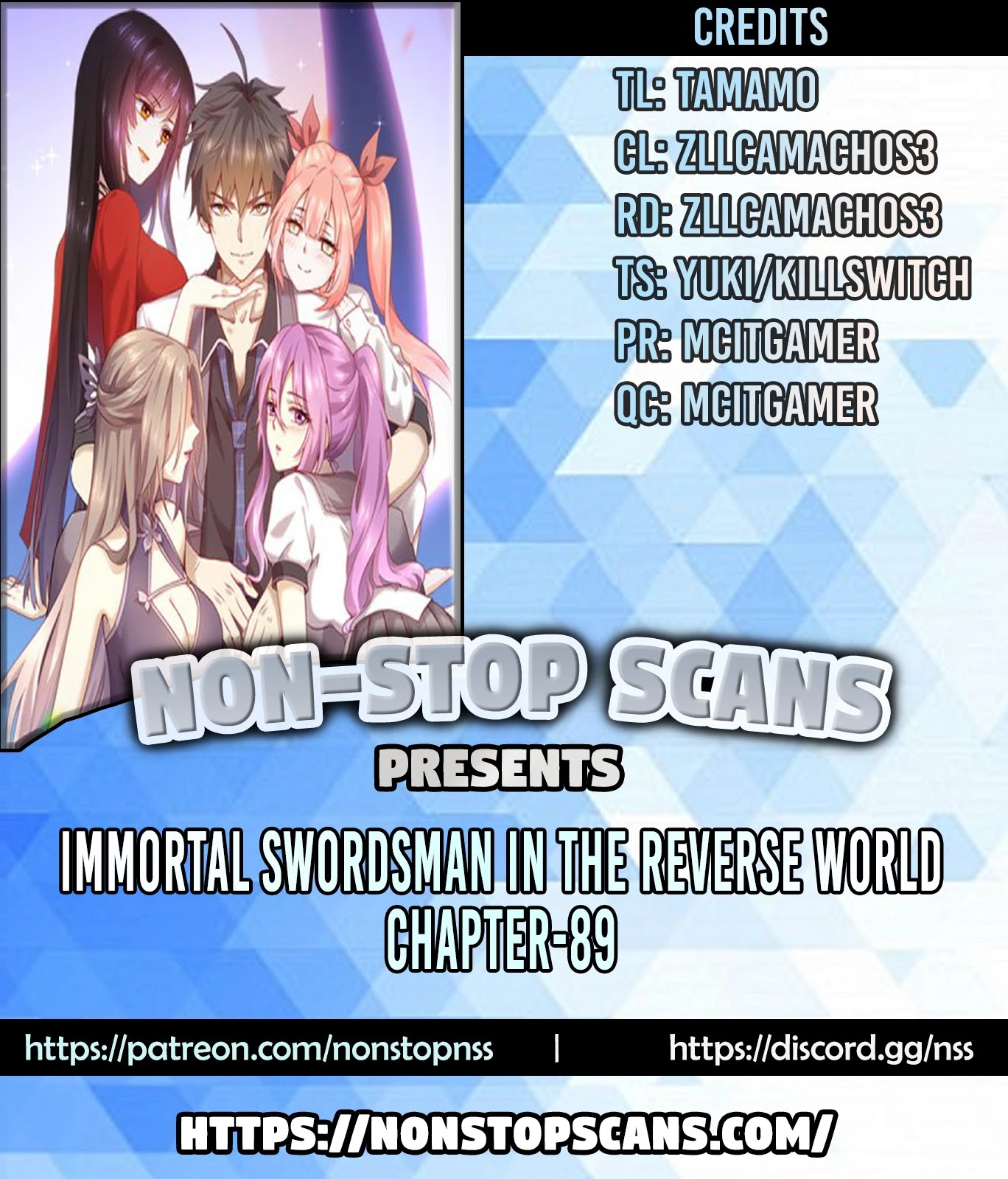 Immortal Swordsman in The Reverse World Chapter 89 page 1 - Chapter 89