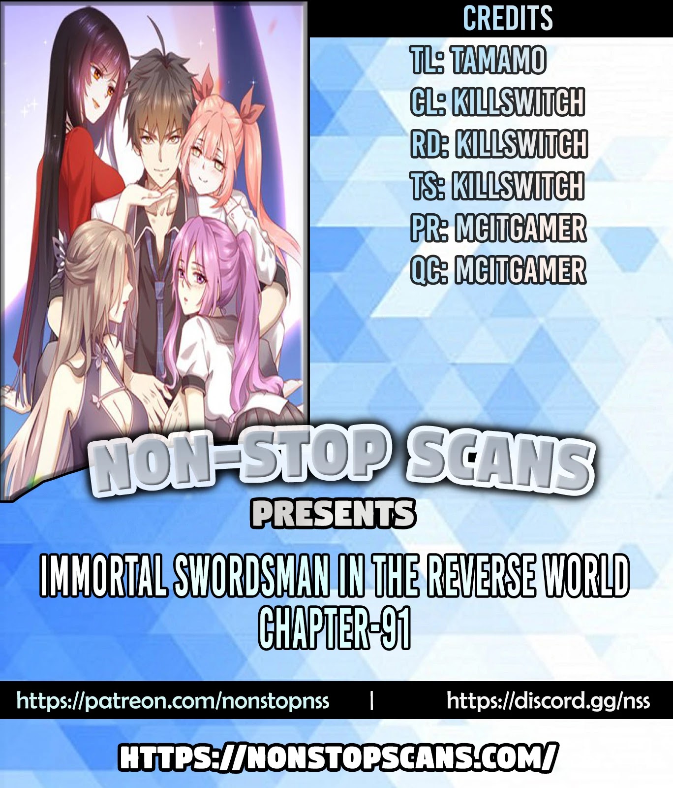 Immortal Swordsman in The Reverse World Chapter 91 page 1 - Chapter 91