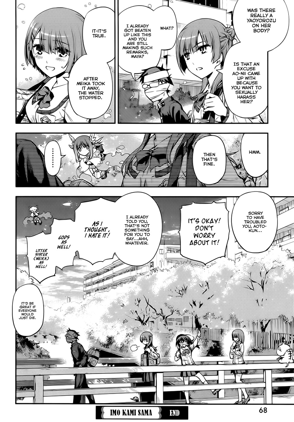 Imokami-sama Chapter 2 page 21 - Chapter 2: You're Amazing, Kaya-chan.