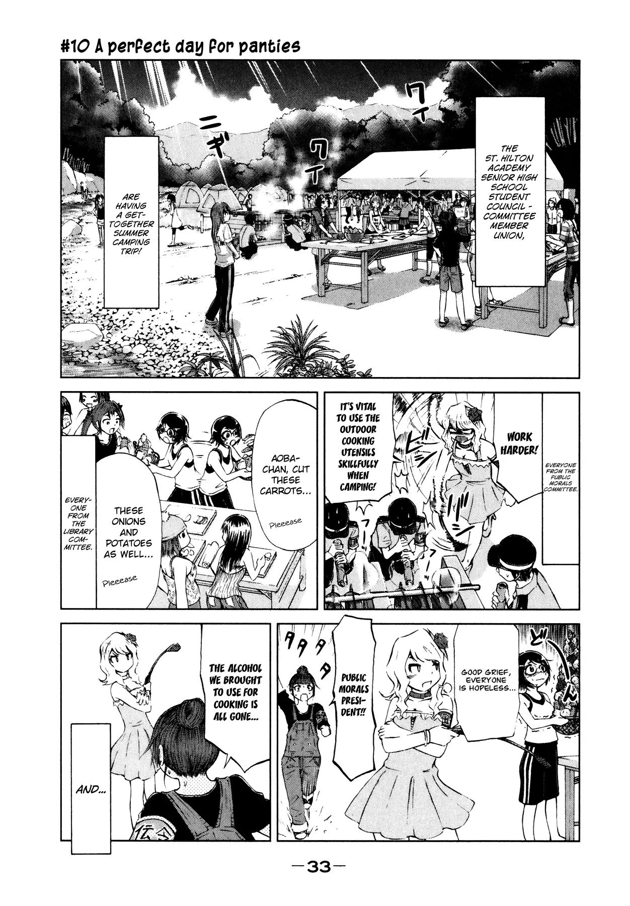 Imori 201 Chapter 10 page 1 - Chapter 10: A Perfect Day for Panties