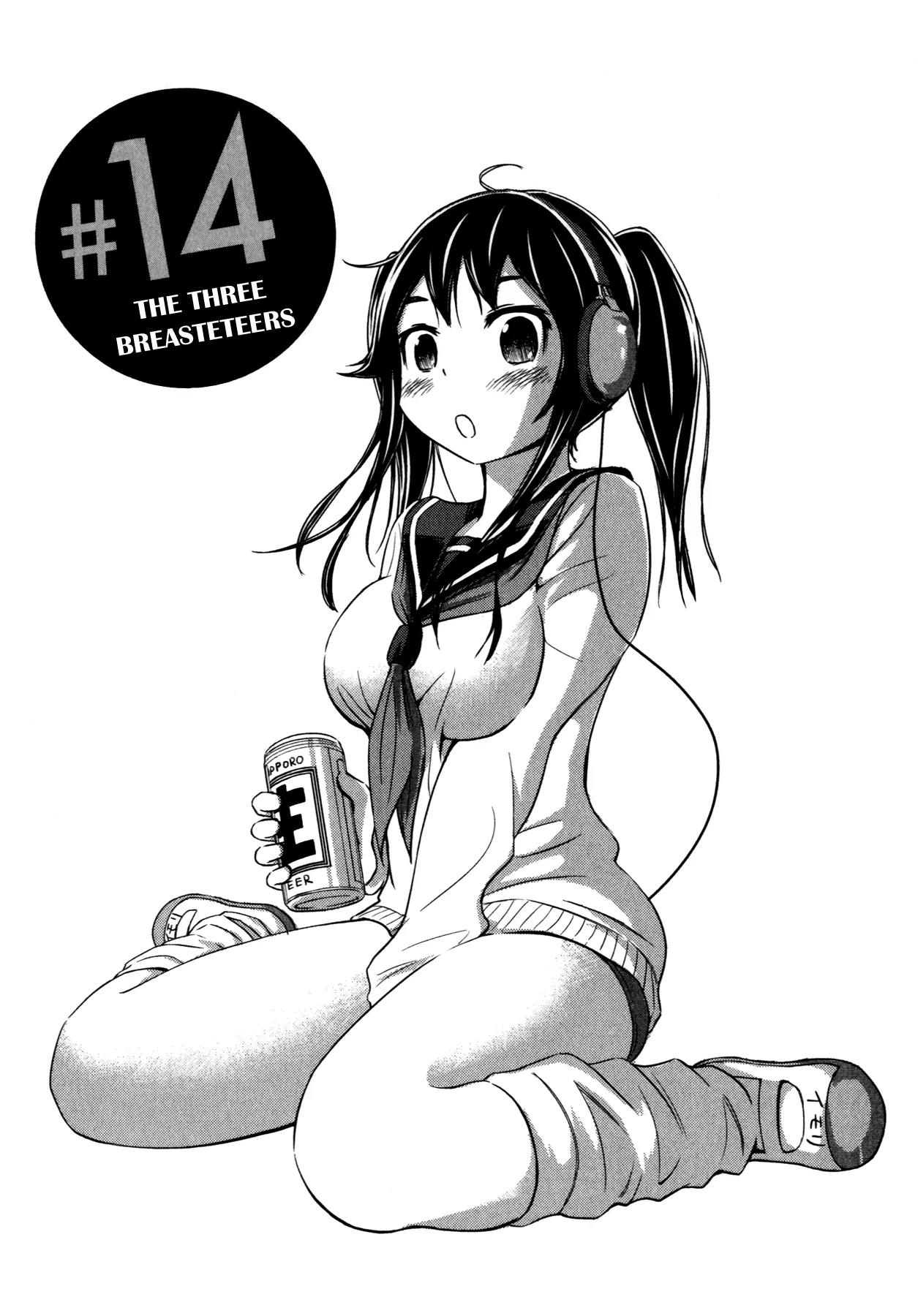 Imori 201 Chapter 14 page 1 - Chapter 14: The Three Breasteteers