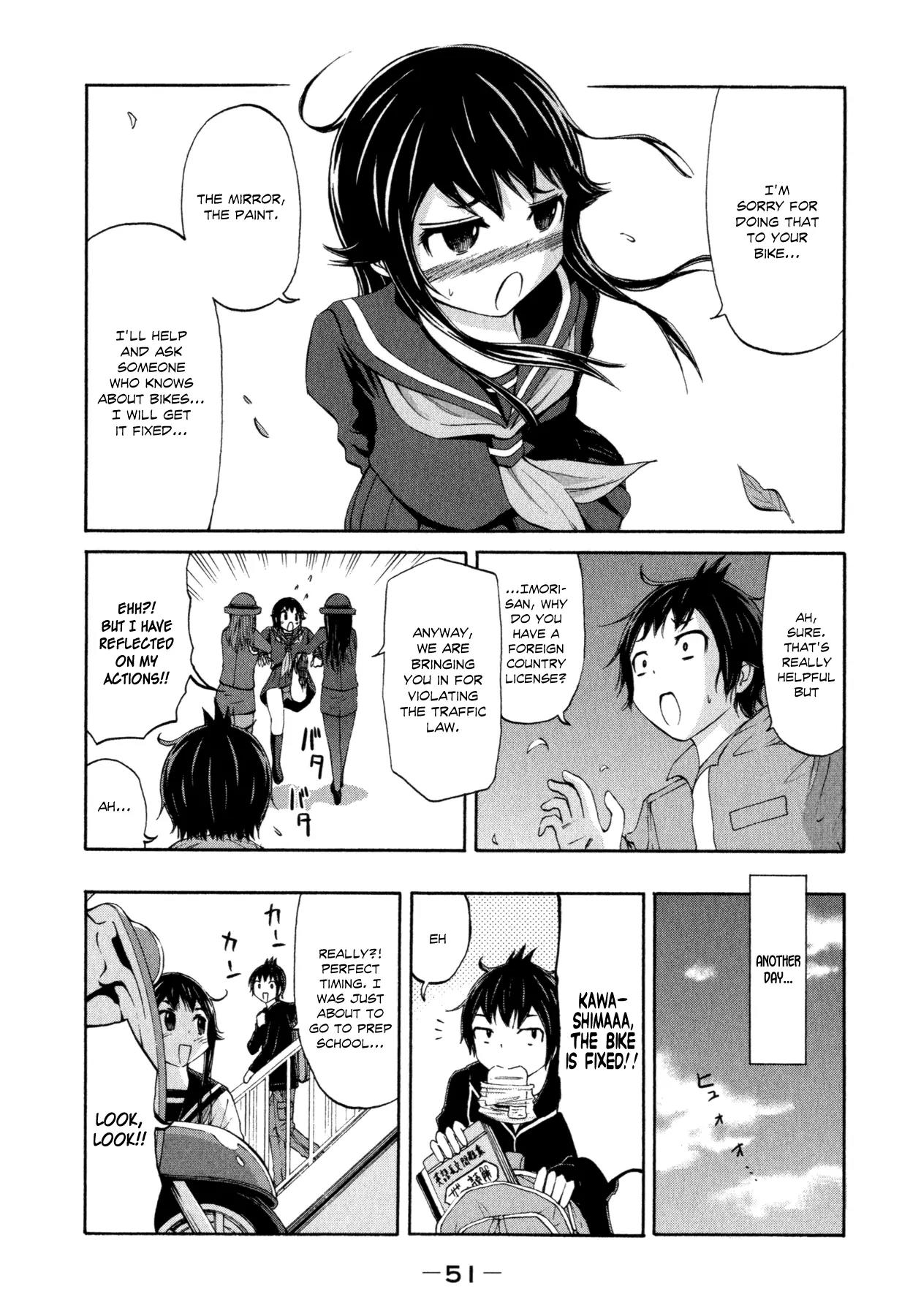 Imori 201 Chapter 18 page 9 - Chapter 18: My Bike