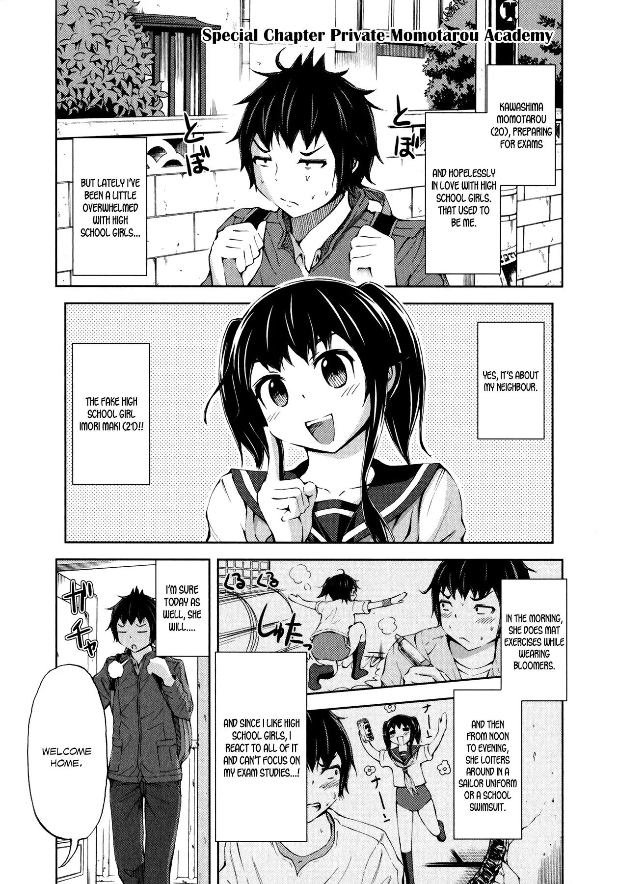 Imori 201 Chapter 23.5 page 8 - Chapter 23.5: Prologue: Greeting from Ukkiina + Special Chapter: Private Momota...