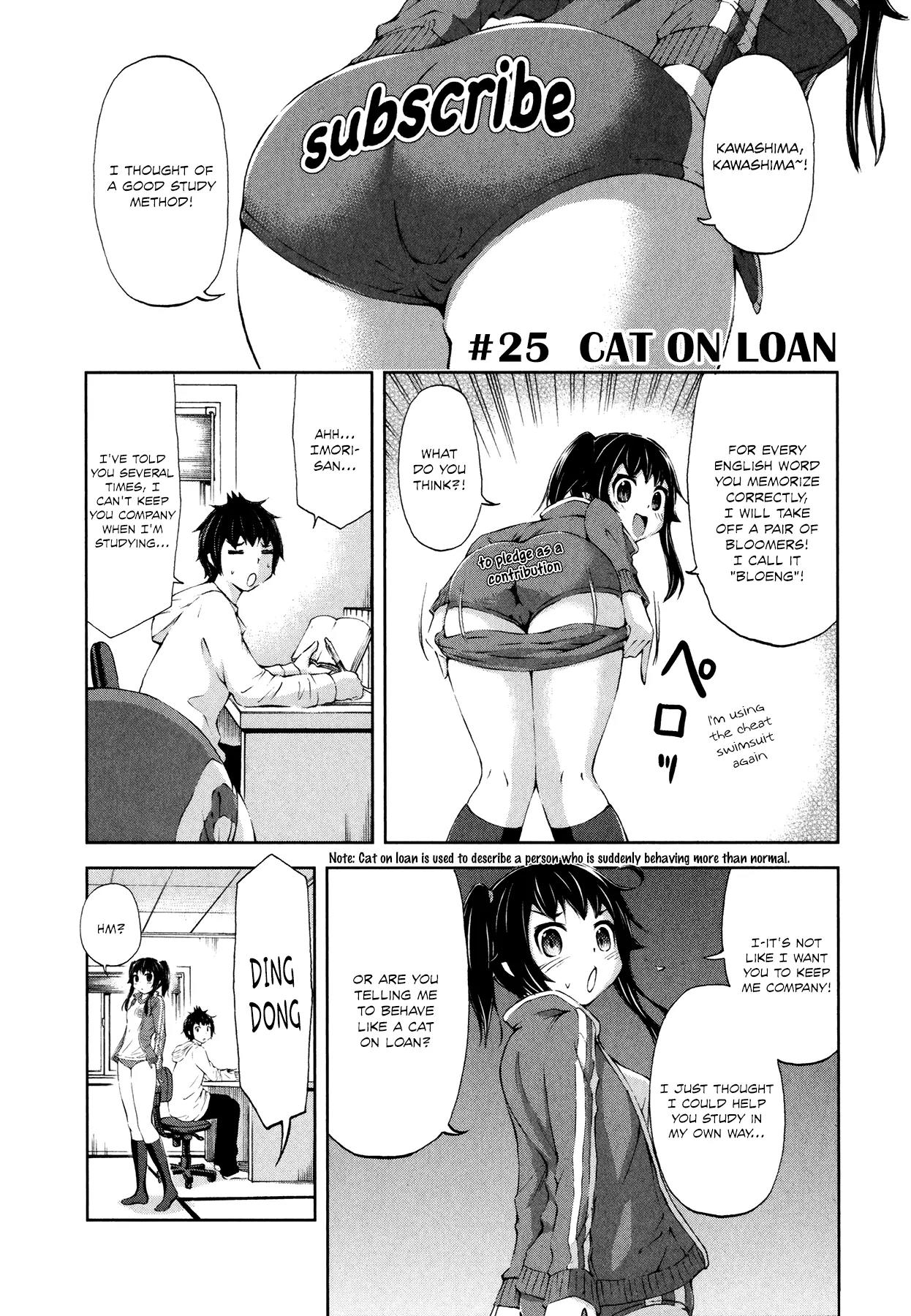 Imori 201 Chapter 25 page 1 - Chapter 25: Cat on Loan