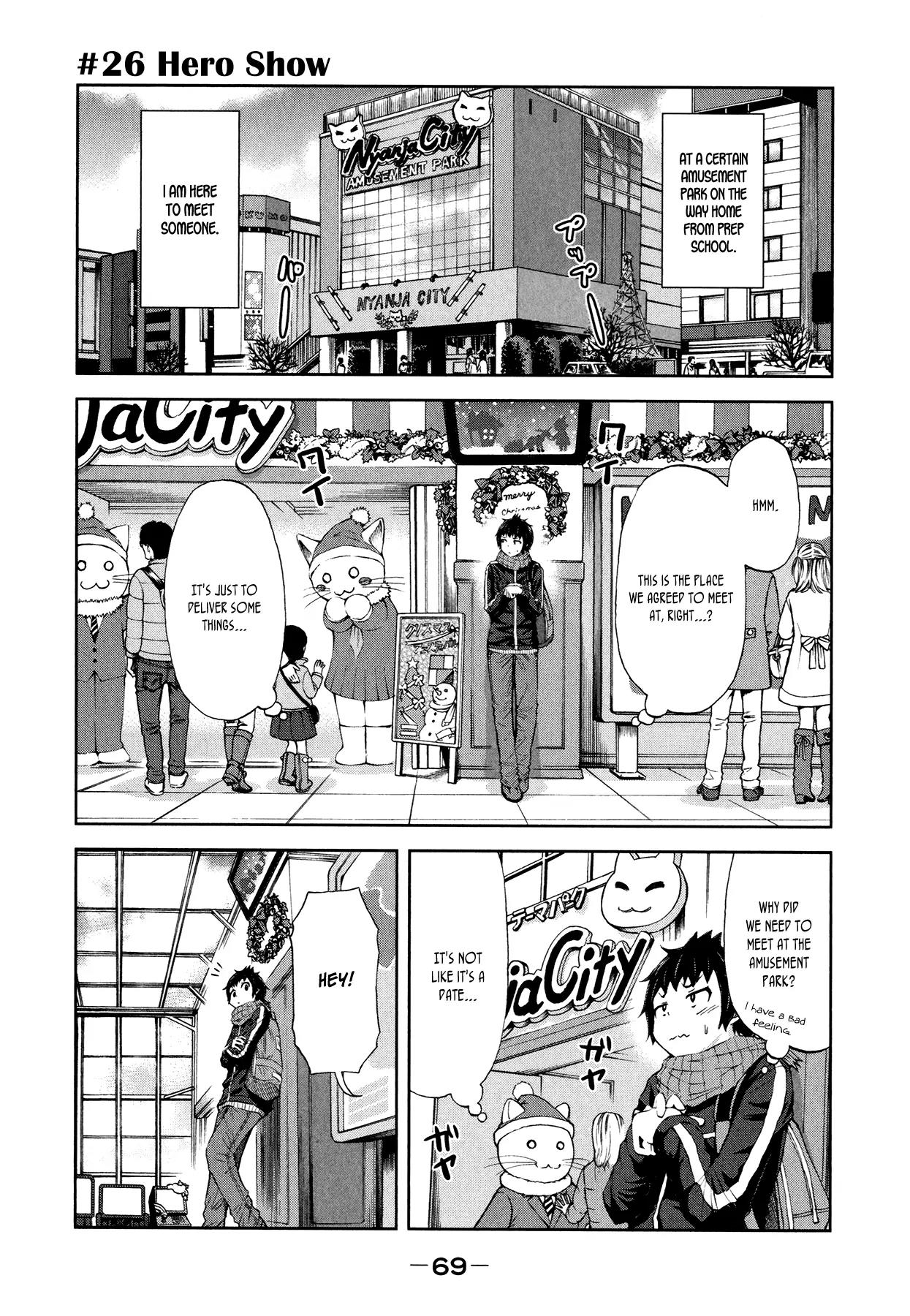 Imori 201 Chapter 26 page 1 - Chapter 26: Hero Show