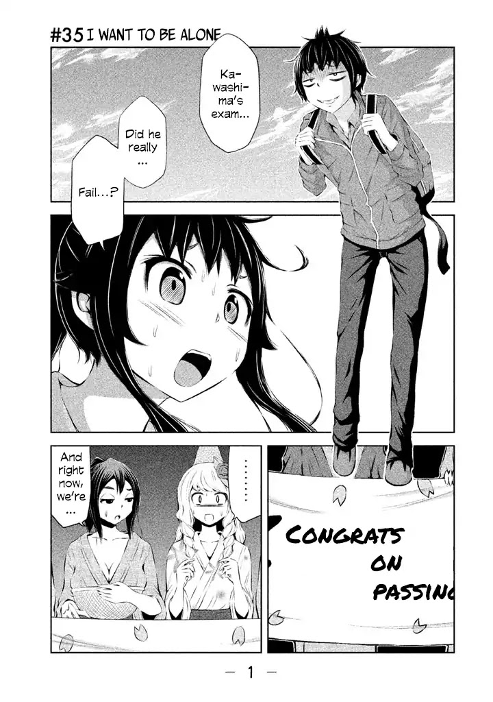 Imori 201 Chapter 35 page 1 - Chapter 35: I Want To Be Alone.