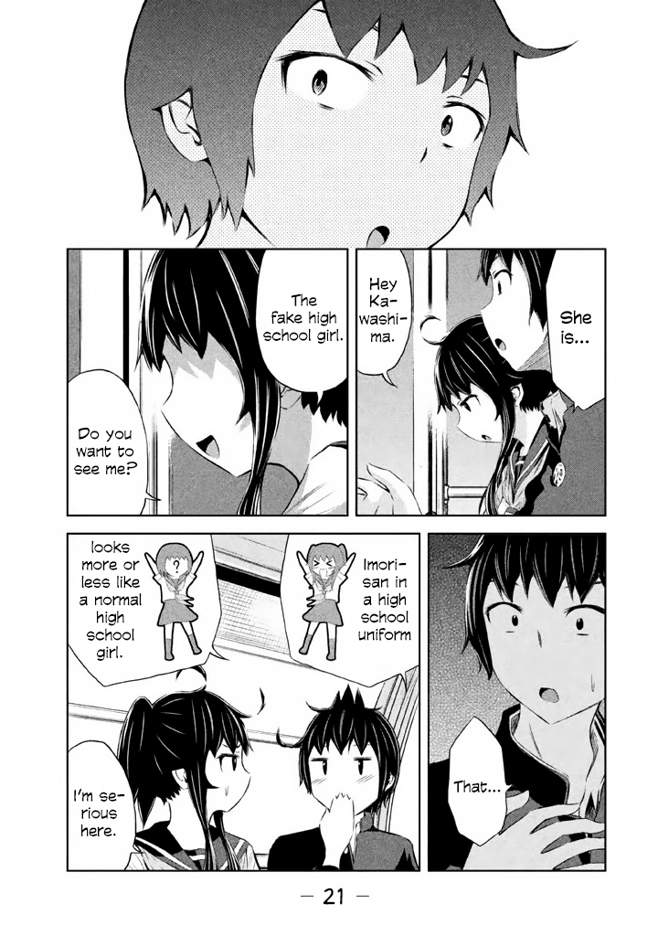 Imori 201 Chapter 37 page 21 - Chapter 37: Uniform Date