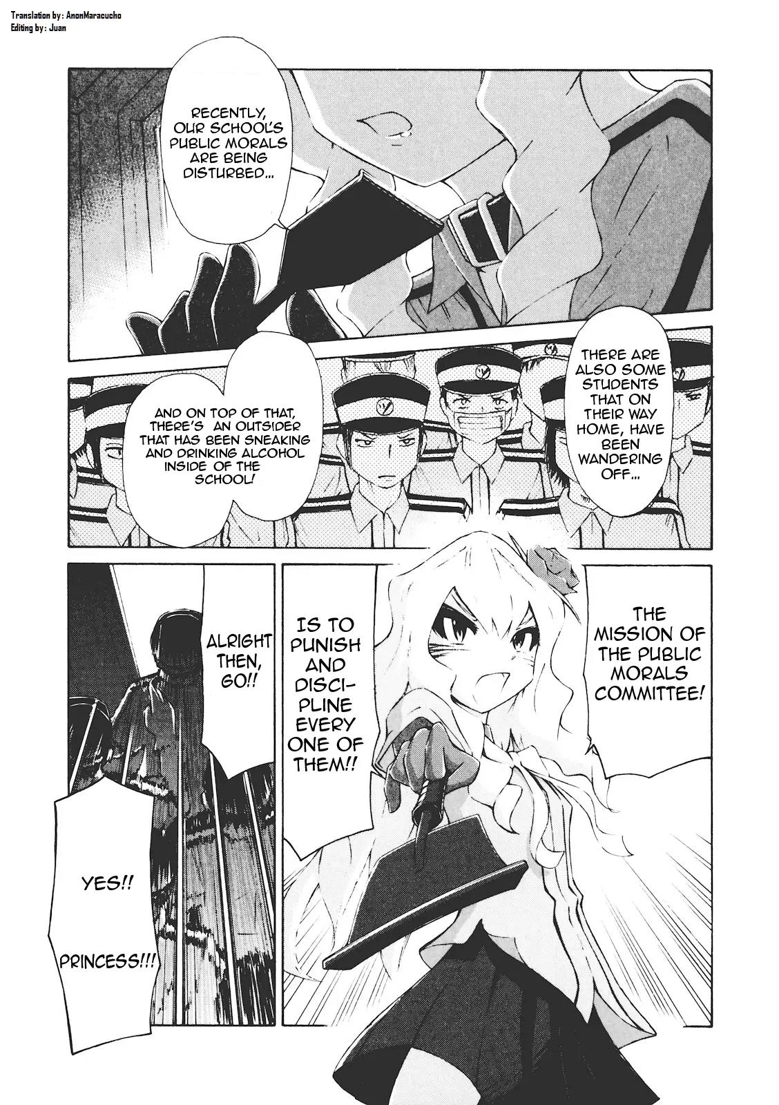 Imori 201 Chapter 6 page 1 - Chapter 6: The Girl Who Can't Refuse