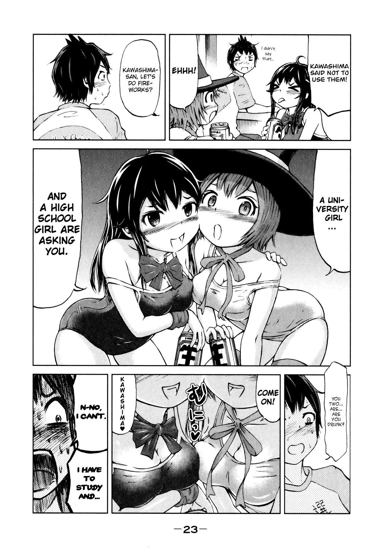 Imori 201 Chapter 8.5 page 23 - Chapter 8.5: Even though it's summer...
