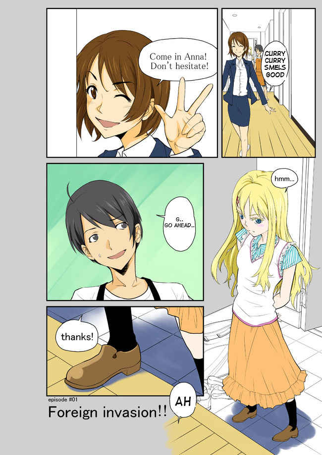 Imouto ga Americajin!? Chapter 1 page 8 - Chapter 1: Foreign Invasion!!
