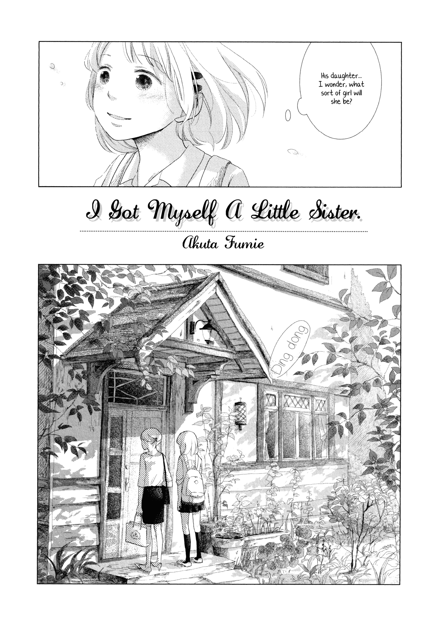 Imouto ga Dekimashita. Chapter 1 page 2 - Chapter 1: I Got Myself a Little Sister