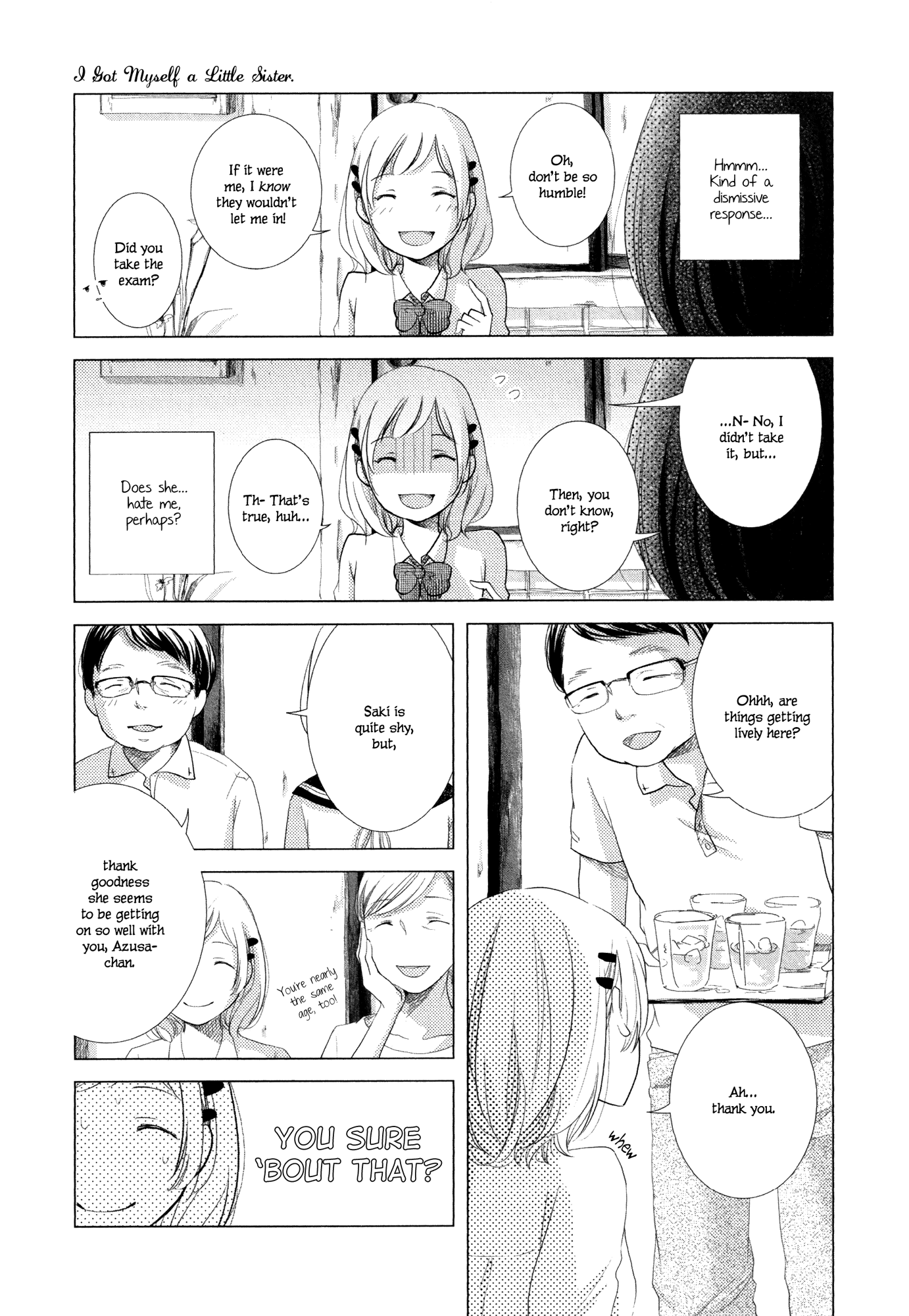 Imouto ga Dekimashita. Chapter 1 page 5 - Chapter 1: I Got Myself a Little Sister