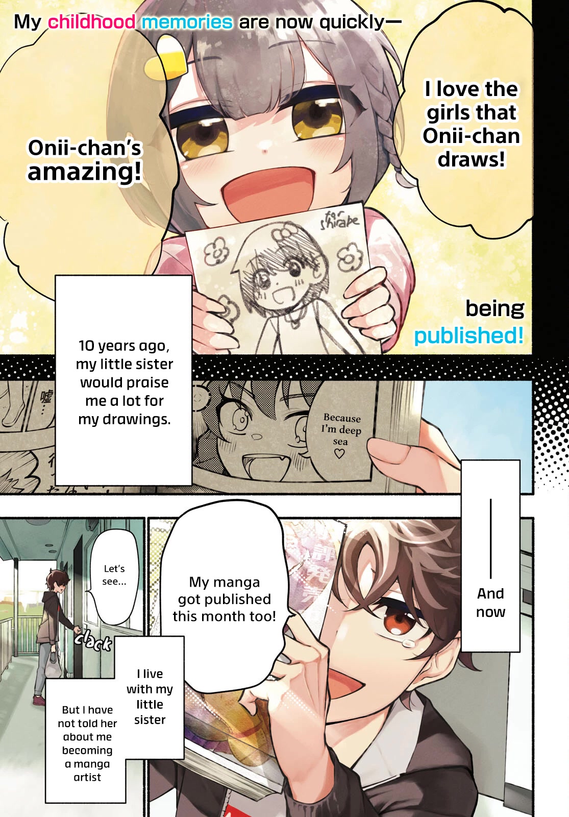 Imouto ga Oshi sugiru! Chapter 1 page 1 - Chapter 1: The Million-Subscriber Imouto